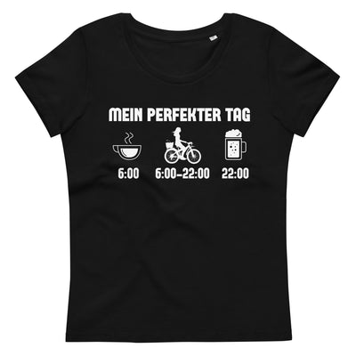 Mein Perfekter Tag 2 - Damen Premium Organic T-Shirt fahrrad xxx yyy zzz 2XL