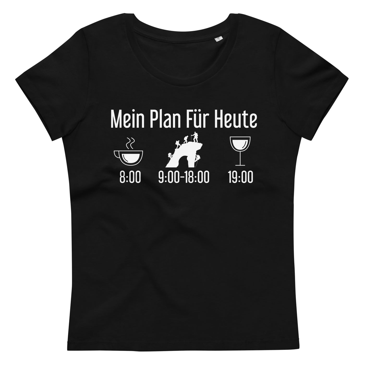 Mein Plan Für Heute 1 - Damen Premium Organic T-Shirt klettern xxx yyy zzz 2XL