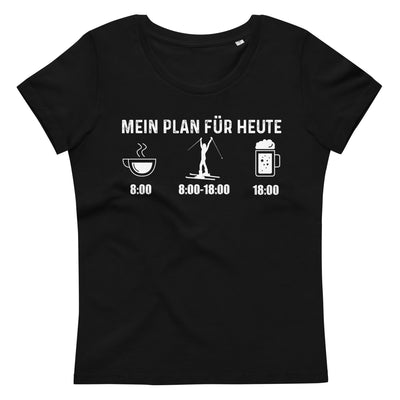 Mein Plan Für Heute 1 - Damen Premium Organic T-Shirt klettern ski xxx yyy zzz 2XL