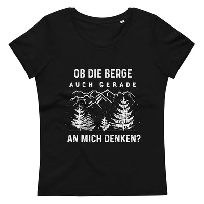 Ob die Berge auch gerade an mich denken - Damen Premium Organic T-Shirt berge xxx yyy zzz 2XL