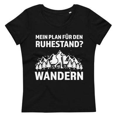 Plan für den Ruhestand - Wandern - Damen Premium Organic T-Shirt wandern xxx yyy zzz 2XL