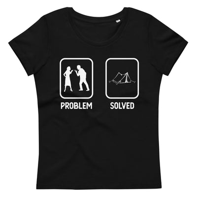 Problem Solved - Camping Tent - Damen Premium Organic T-Shirt camping xxx yyy zzz 2XL