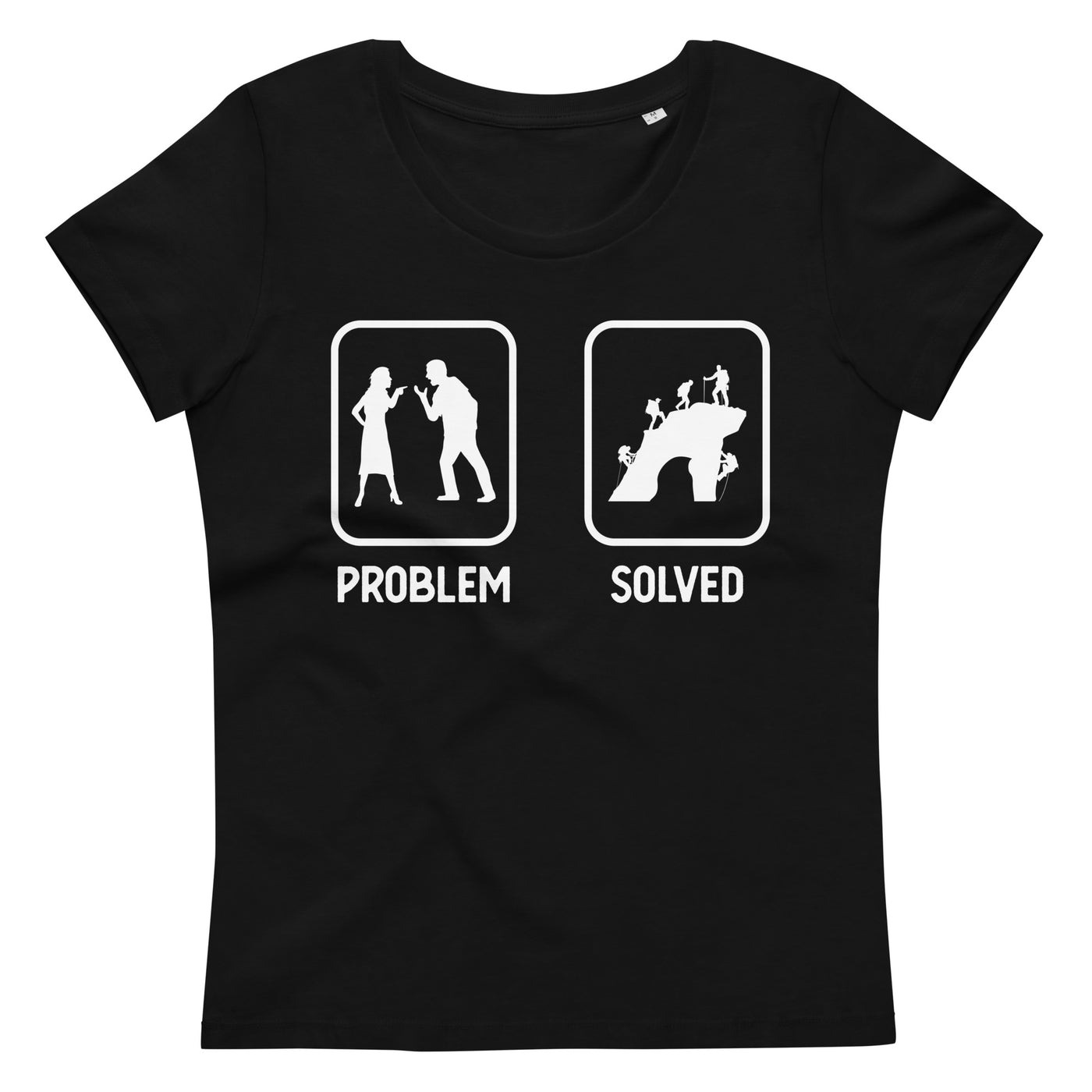 Problem Solved - Mann Klettern - Damen Premium Organic T-Shirt klettern xxx yyy zzz 2XL