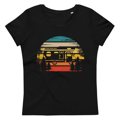 Retro Sonne und Camping - Damen Premium Organic T-Shirt camping xxx yyy zzz 2XL