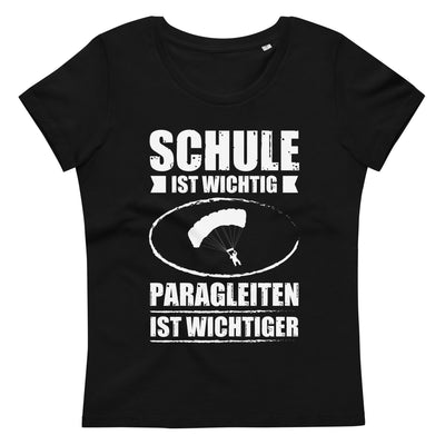 Schule Ist Wichtig Paragleiten Ist Wichtiger - Damen Premium Organic T-Shirt berge xxx yyy zzz 2XL