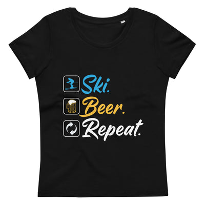 Ski. Bär. Repeat. - (S.K) - Damen Premium Organic T-Shirt klettern xxx yyy zzz 2XL