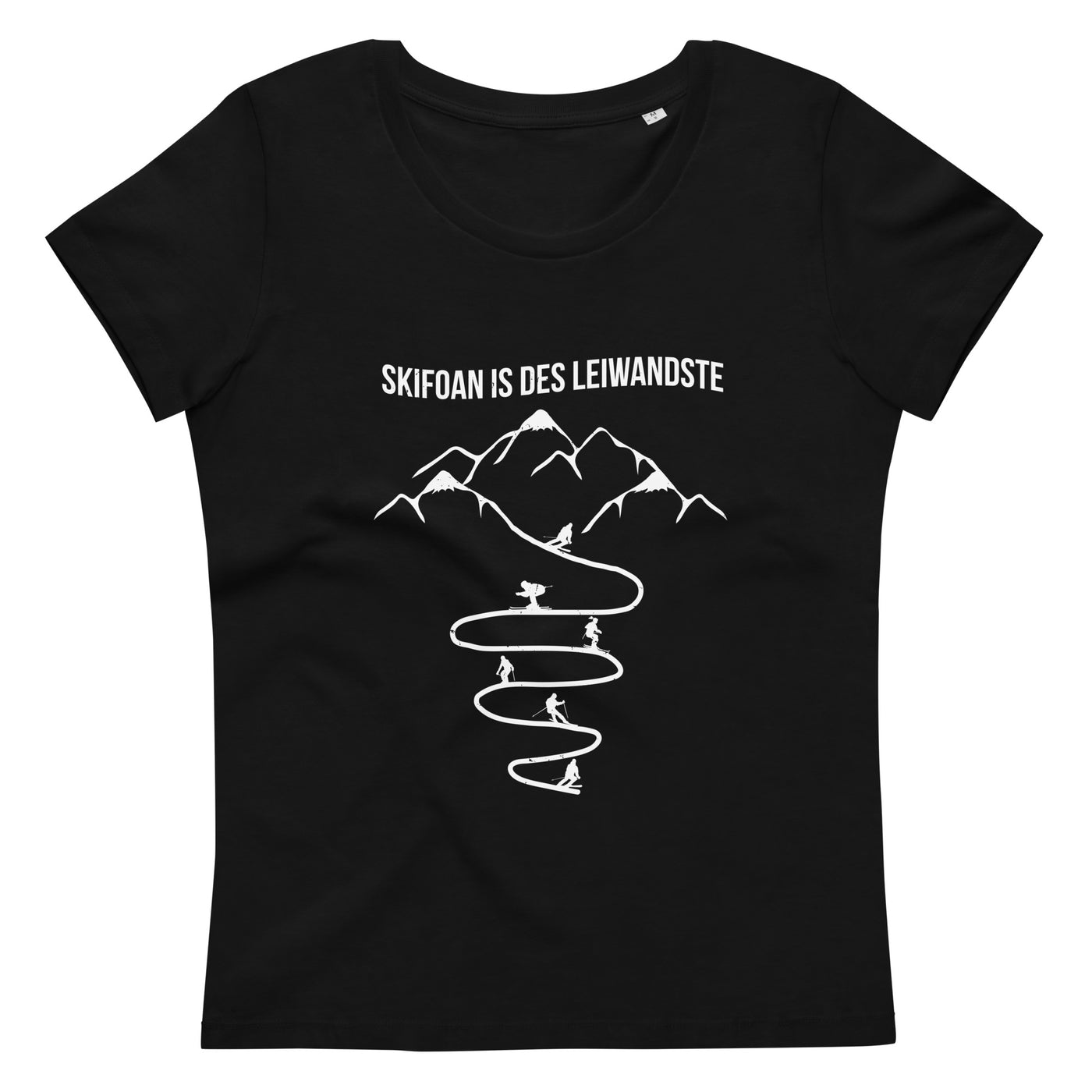 Skifoan is des leiwandste - Damen Premium Organic T-Shirt klettern ski xxx yyy zzz 2XL