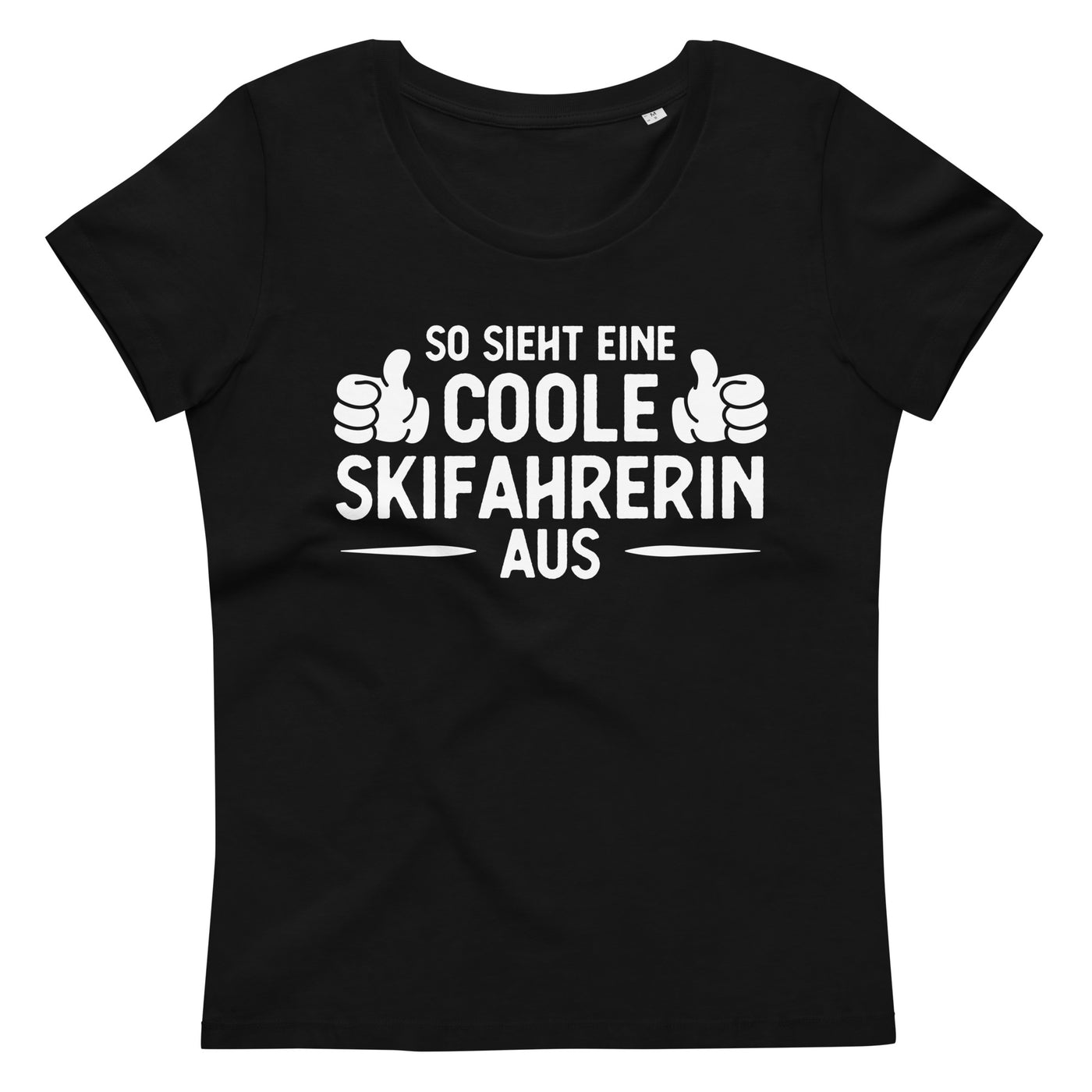 So Sieht Eine Coole Skifahrerin Aus - Damen Premium Organic T-Shirt klettern ski xxx yyy zzz 2XL