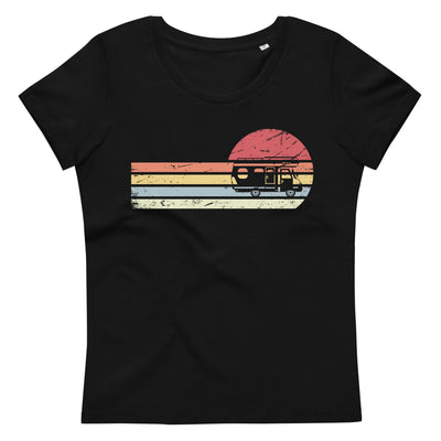 Sonne und Retro Linies - Camping Van - Damen Premium Organic T-Shirt camping xxx yyy zzz 2XL