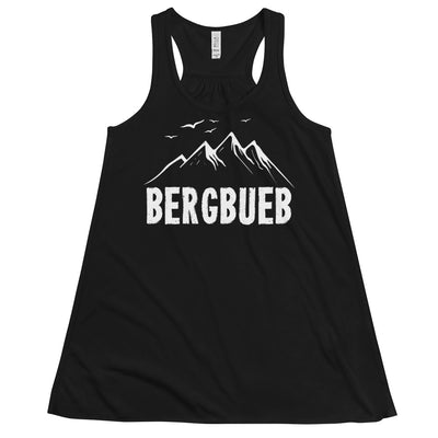 Bergbueb - Damen Tanktop berge Schwarz