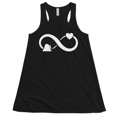 Infinity Heart and Climbing 1 - Damen Tanktop klettern xxx yyy zzz