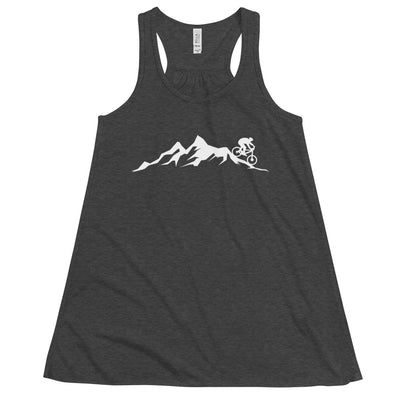 Mountain - Mountainbike - Damen Tanktop mountainbike Dark Grey Heather