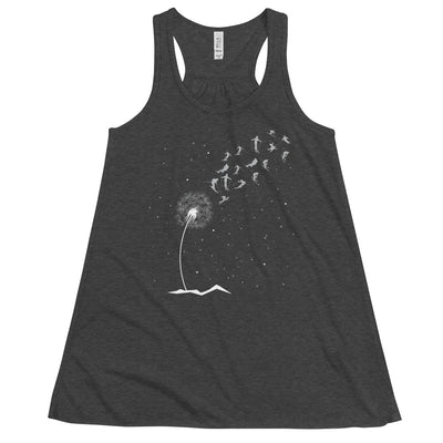 Ski Pusteblume - Damen Tanktop ski Dark Grey Heather