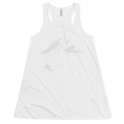 Skisüchtig - Damen Tanktop ski Weiß M