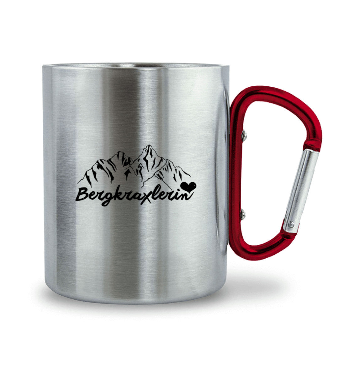 Bergkraxlerin - Karabiner Tasse berge wandern 330ml