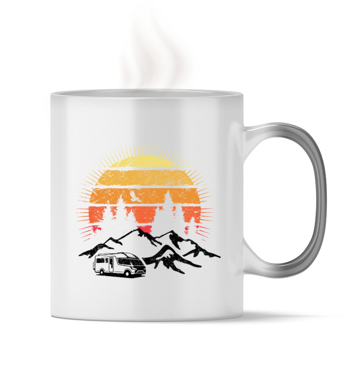 Wohnmobil Sonne Vintage - Zauber Tasse camping Default Title