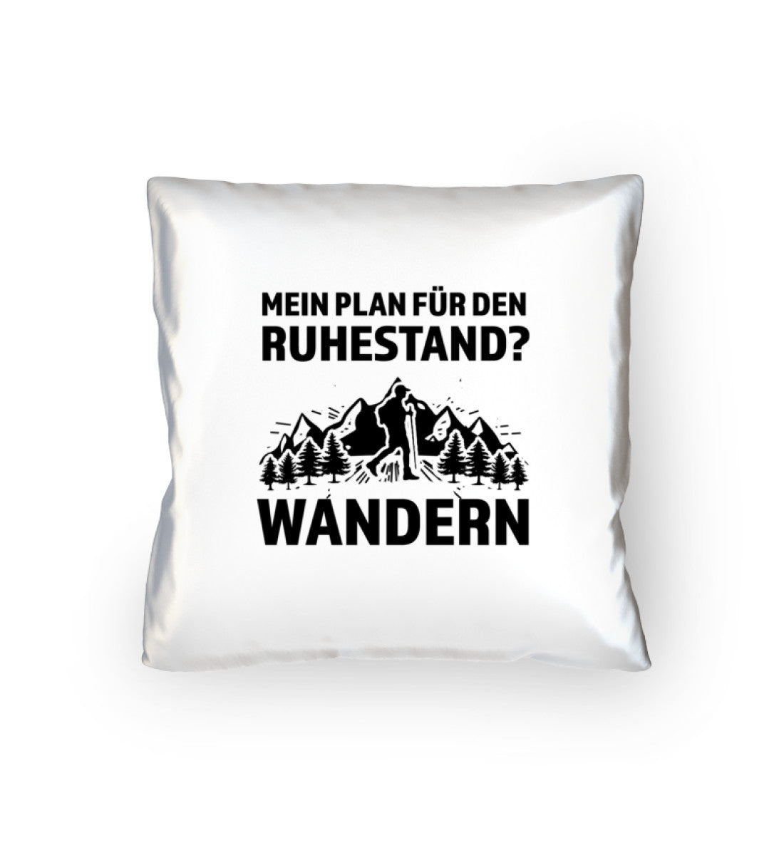 Plan für den Ruhestand - Wandern - Kissen (40x40cm) mountainbike wandern Default Title