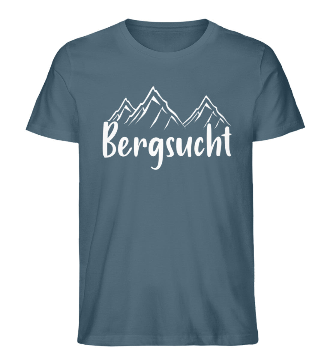 Bergsucht - Herren Premium Organic T-Shirt berge klettern Stargazer