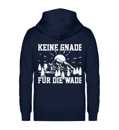 Keine Gnade für die Wade - Unisex Premium Organic Sweatjacke wandern Navyblau