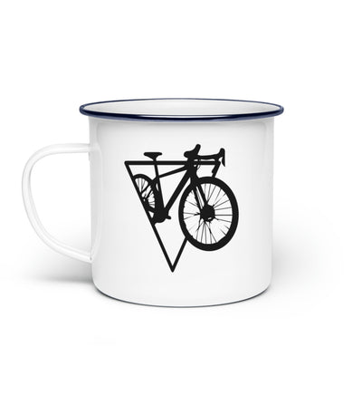 Fahrrad Geometrisch - Emaille Tasse fahrrad Default Title