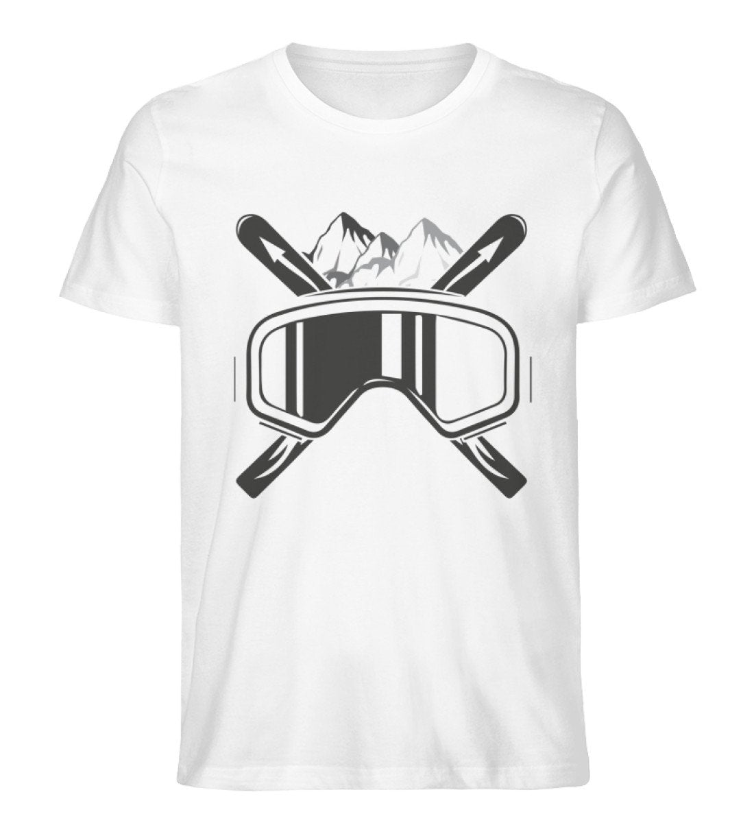 Schifoan - Herren Organic T-Shirt ' ski Weiß