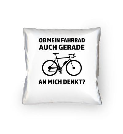 Ob mein Fahrrad gerade an mich denkt- Kissen (40x40cm) fahrrad mountainbike Default Title