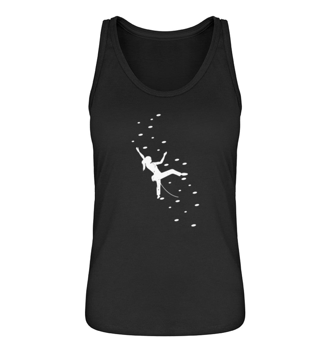 Klettergirl - Damen Organic Tanktop klettern Schwarz