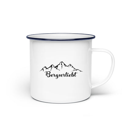 Bergverliebt - Emaille Tasse berge klettern wandern Default Title