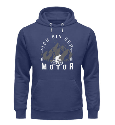 Ich Bin Der Motor - Unisex Premium Organic Hoodie fahrrad mountainbike Navyblau