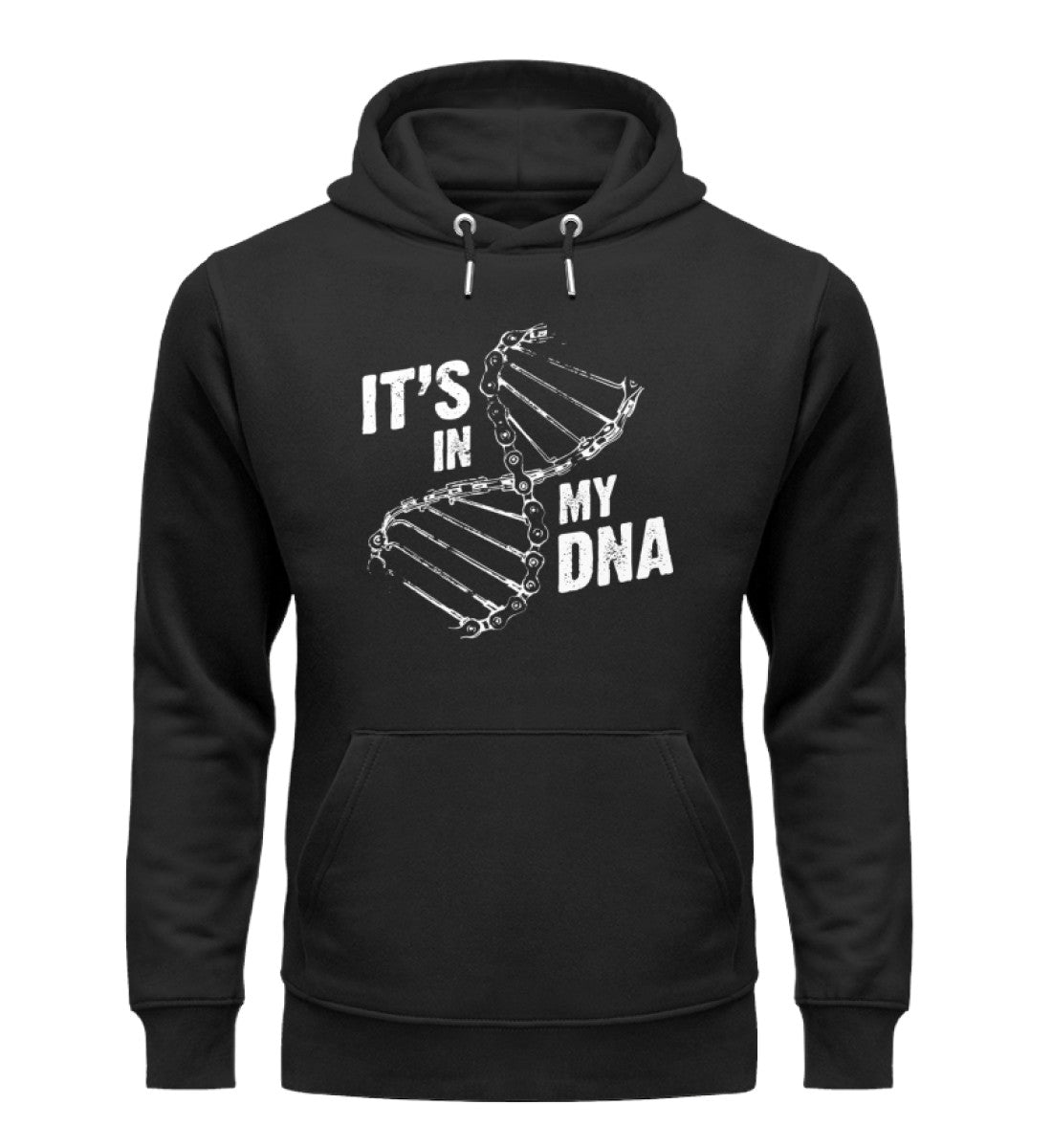 Its in my DNA - Unisex Premium Organic Hoodie fahrrad mountainbike Schwarz