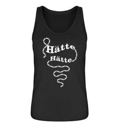 Hätte Hätte Fahrradkette - Damen Organic Tanktop fahrrad mountainbike Schwarz