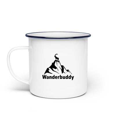 Wanderbuddy - Emaille Tasse wandern Default Title