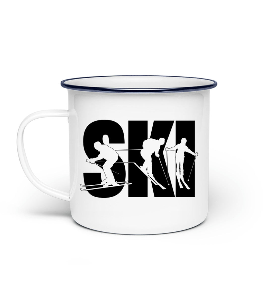 SKI - Emaille Tasse ski Default Title