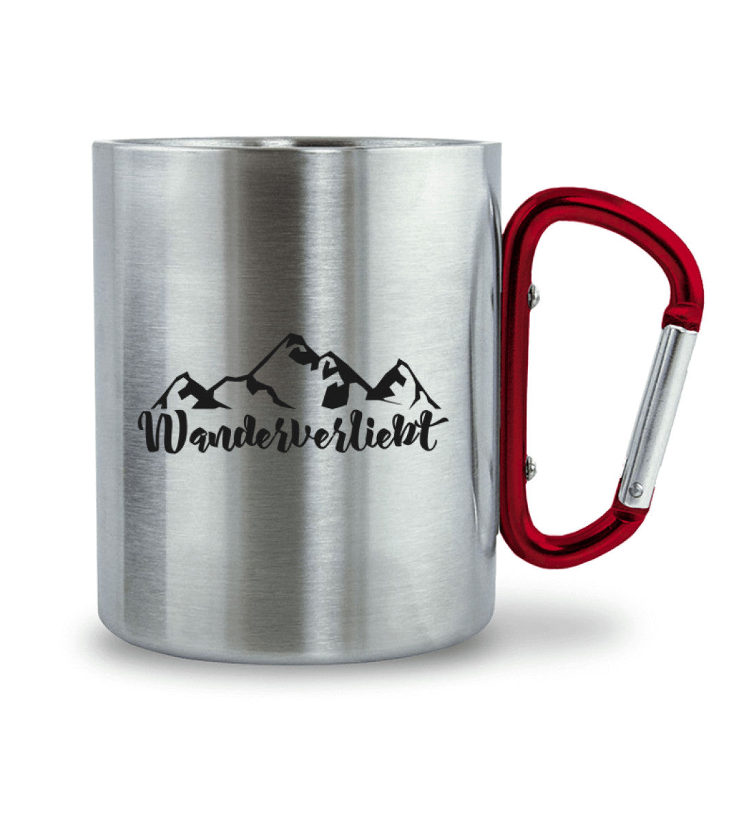 Wanderverliebt - Karabiner Tasse wandern 330ml