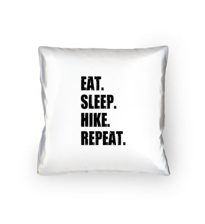 Eat Sleep Hike Repeat - Kissen (40x40cm) mountainbike wandern Default Title