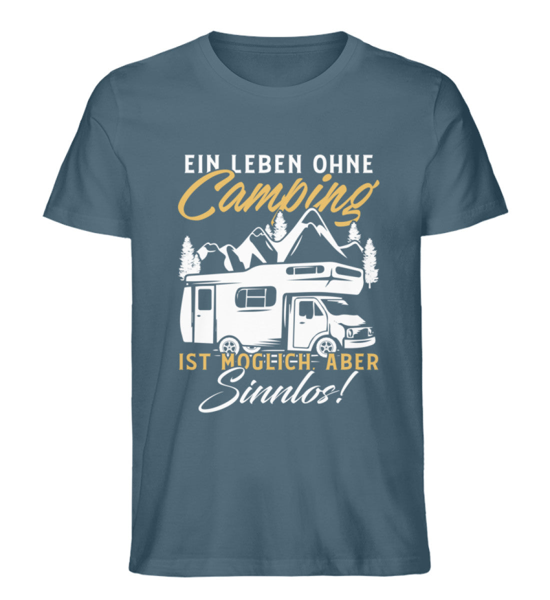 Camping ist Leben - Herren Premium Organic T-Shirt camping Stargazer