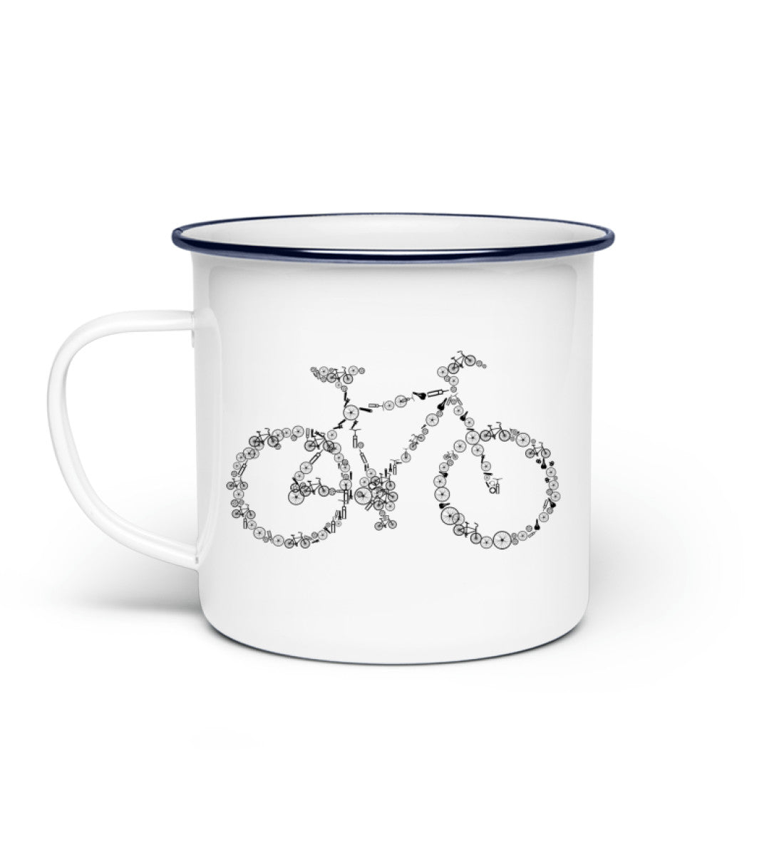 Fahrrad Kollektiv - Emaille Tasse fahrrad mountainbike Default Title