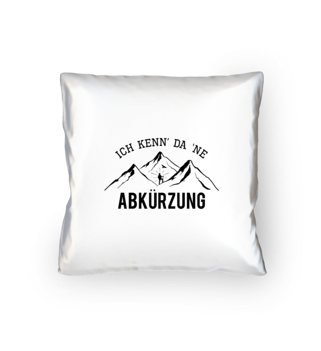 Ich kenne da ne Abkürzung - Kissen (40x40cm) berge mountainbike wandern Default Title