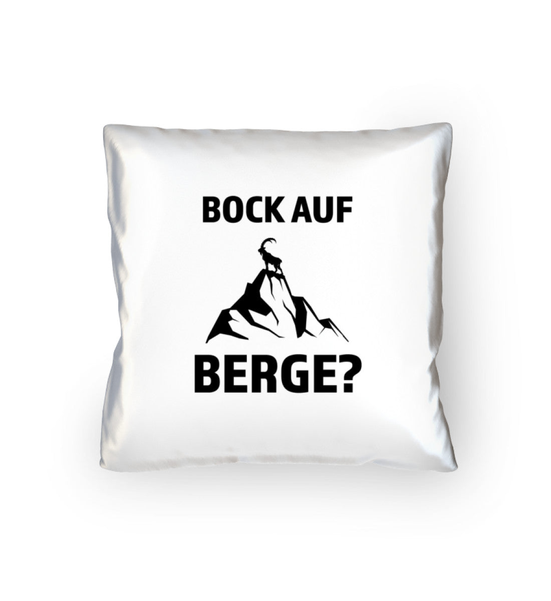 Bock auf Berge - Kissen (40x40cm) berge mountainbike Default Title