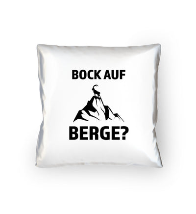 Bock auf Berge - Kissen (40x40cm) berge mountainbike Default Title