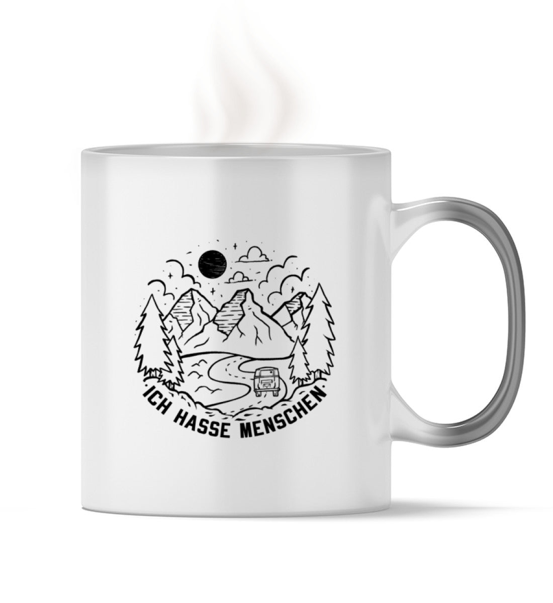 Ich hasse Menschen - Zauber Tasse camping Default Title