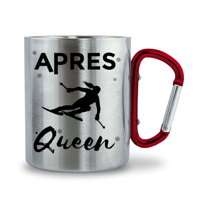 Apres Queen - Karabiner Tasse ski 330ml