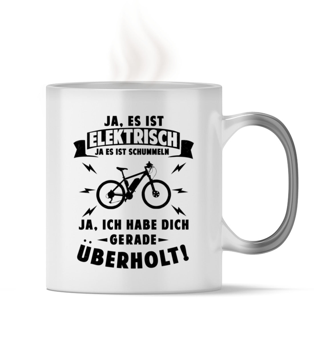 Ist elektrisch - Habe dich überholt - Zauber Tasse e-bike Default Title