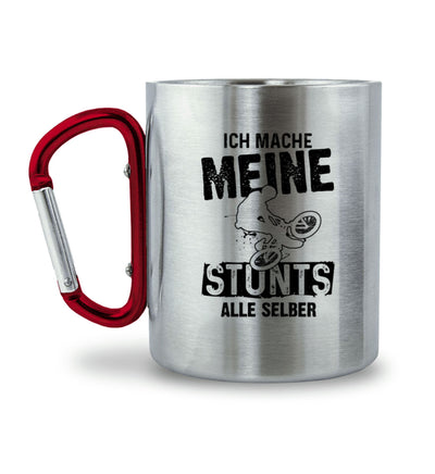 Ich mache meine Stunts alle selbst - Karabiner Tasse mountainbike