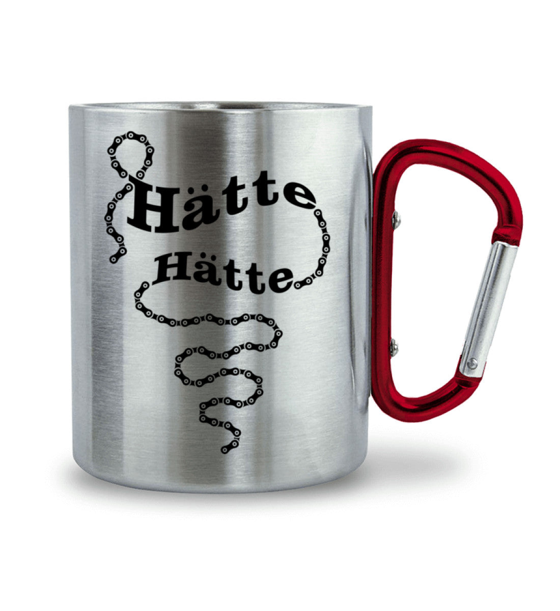 Hätte Hätte Fahrradkette - Karabiner Tasse fahrrad mountainbike 330ml