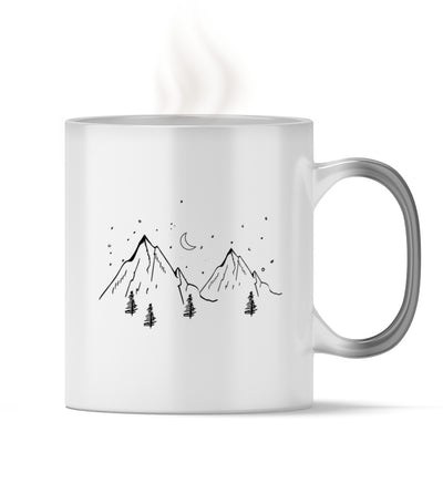 Berge und Mond - Zauber Tasse Default Title