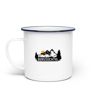 Bergsüchtig - Emaille Tasse berge wandern Default Title