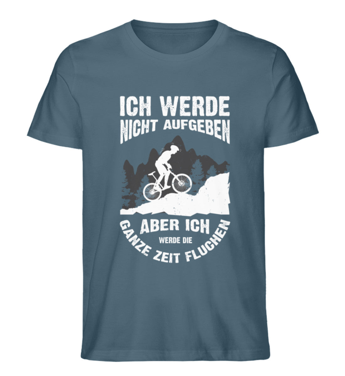 Nicht aufgeben, aber fluchen - Mountainbike - Herren Premium Organic T-Shirt mountainbike Stargazer