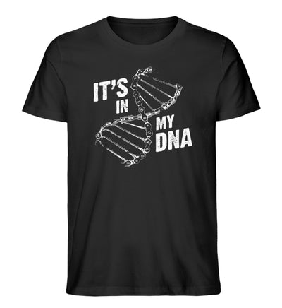 Its in my DNA - Herren Organic T-Shirt fahrrad mountainbike Schwarz