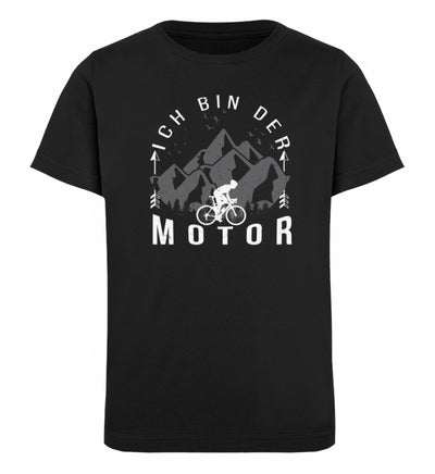 Ich Bin Der Motor - Kinder Premium Organic T-Shirt fahrrad mountainbike Schwarz